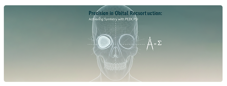 Precision in Orbital Reconstruction: Achieving Symmetry with PEEK PSIs